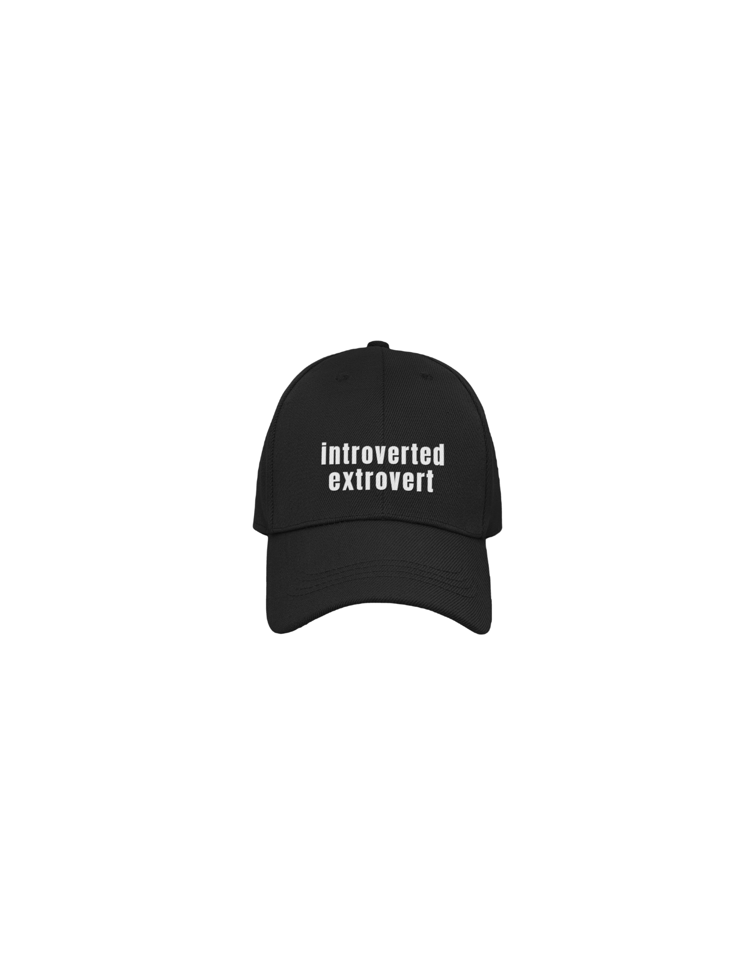 introverted extrovert dads hat